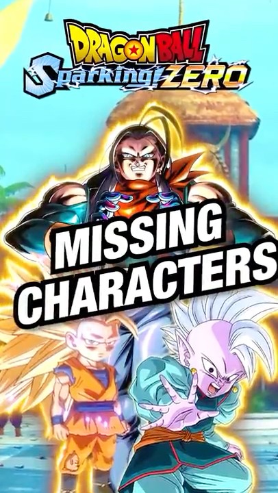 The Many Missing Characters in Dragon Ball Sparking Zero #goku #dbz #dragonball