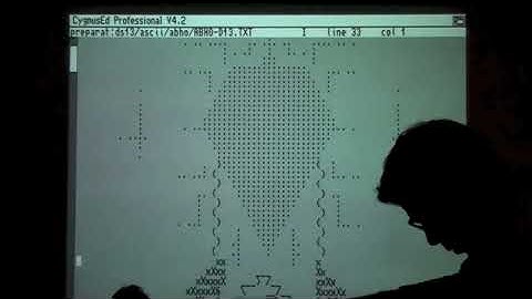 Datastorm 2013: ASCII /AMSI Compo