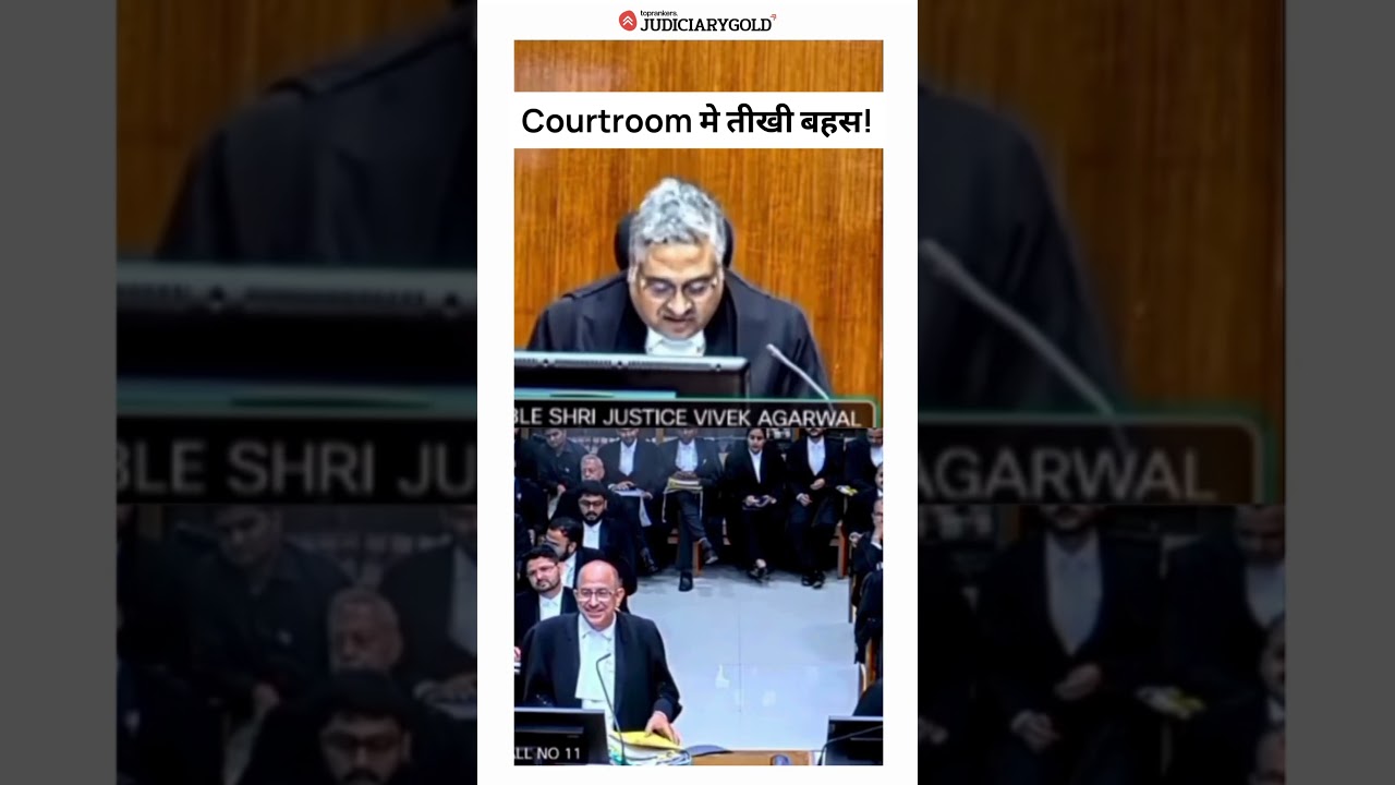 Courtroom Debate: Judge Vs Senior Lawyer #courtroomdrama