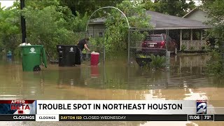 Trouble spots in north Houston