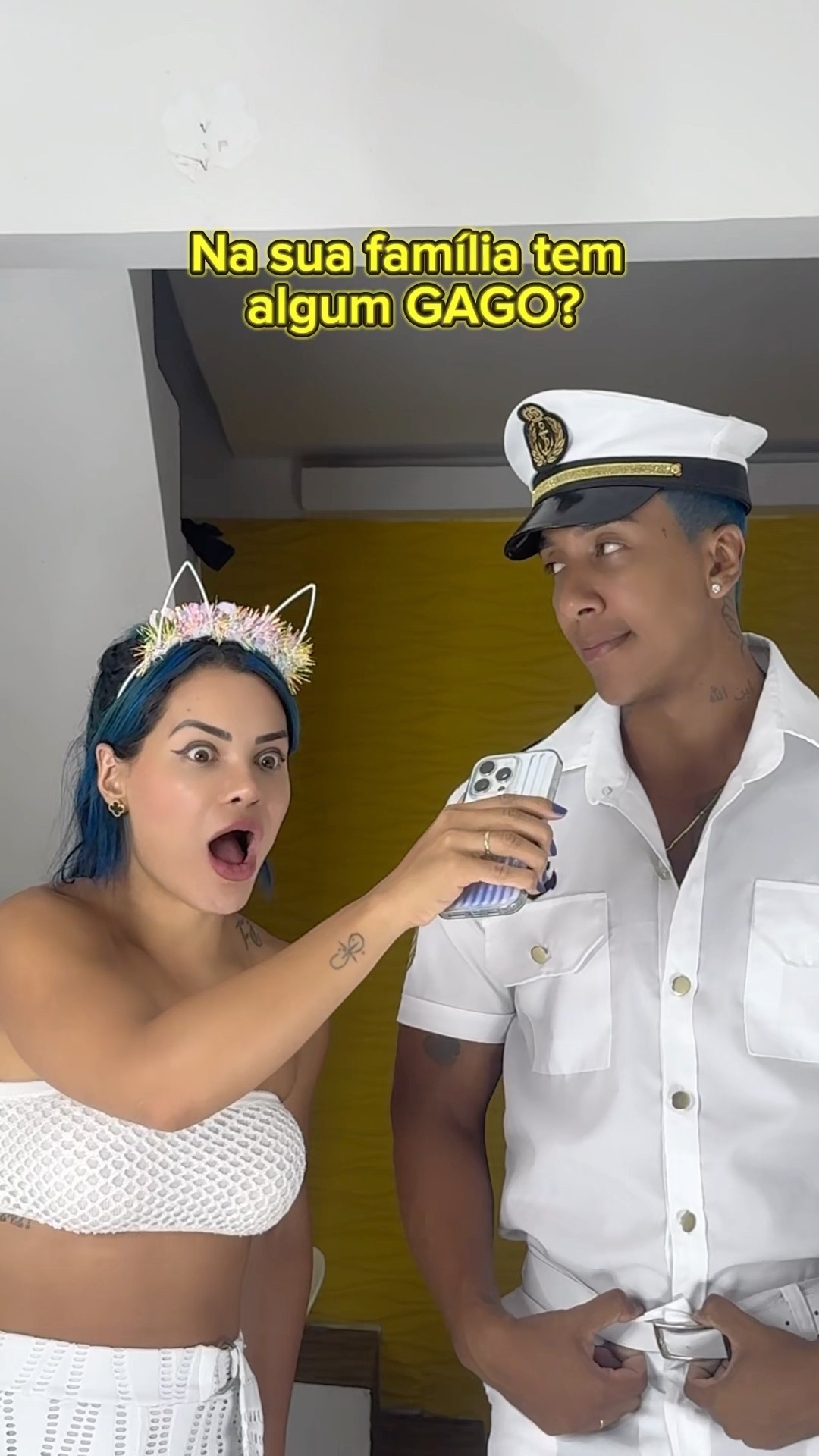 Se sim, qual nome dele ou dela?​⁠@mayca.brasil #dublagem #humor #funnymemes #memes #shorts #short
