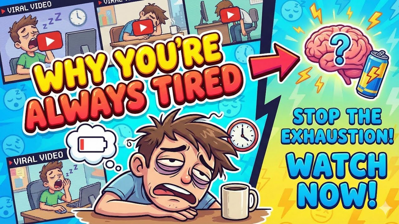 Why You’re Always Tired (It’s Not Just Sleep) 