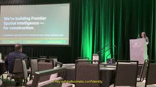 Frontier Spatial Intelligence for construction — Deepti Yenireddy keynote