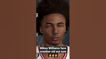 Mikey Williams NBA2K Face Creation Video OUT NOW!!!😰 #nba2k #nba2k23 #mikeywilliams