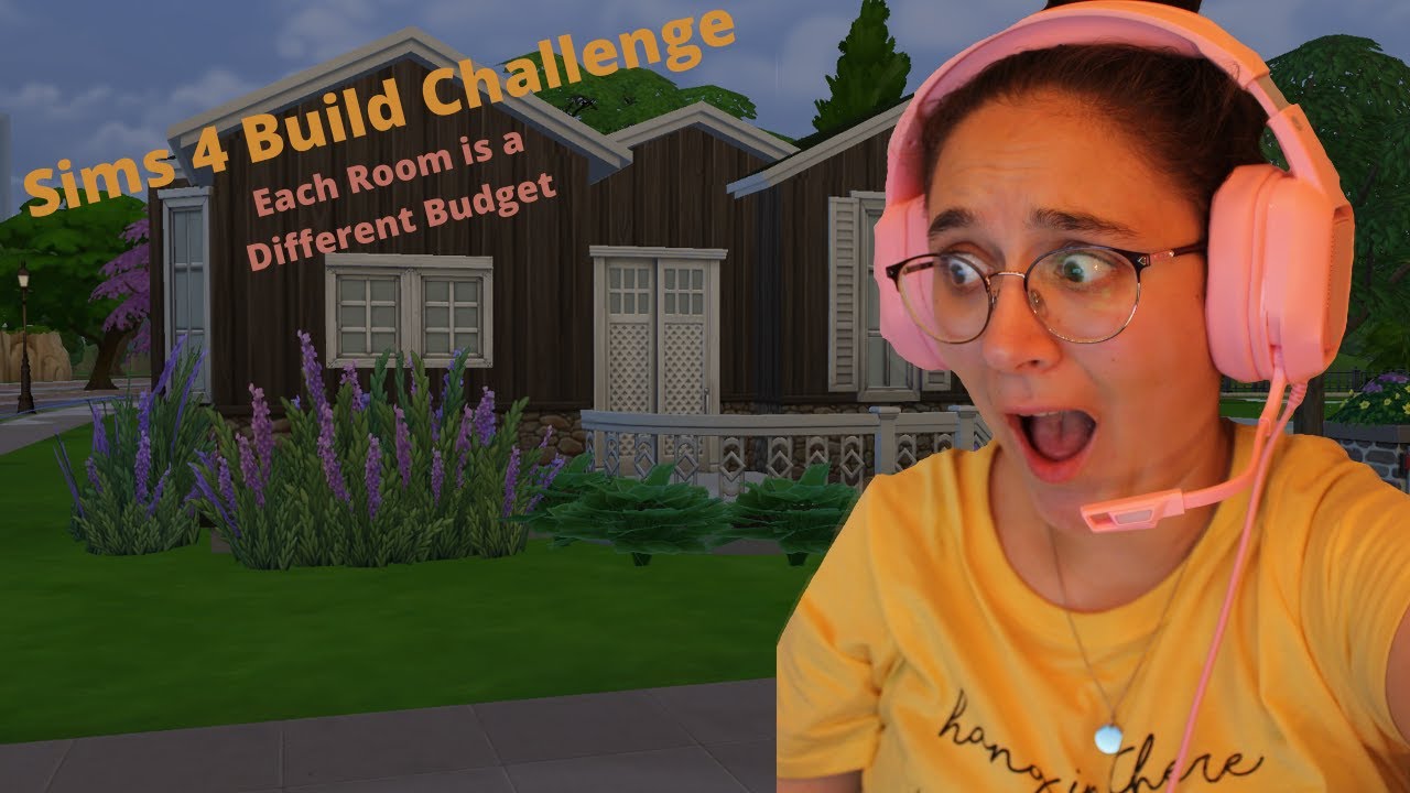 The Sims 4 Build Challenge - Each Room is a Different Budget - YouTube