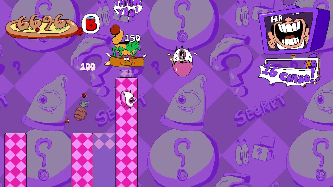 Pizza Tower (Switch 2) John Gutter S Rank First Time 4K60