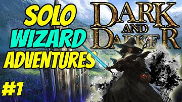 Dark And Darker - Solo Wizard 1v3 PvP Highlights