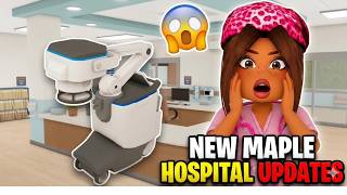 THE NEW UPDATES IN MAPLE HOSPITAL… THEY ARE INSANE 🤯🩺 | ROBLOX