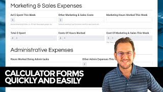 How To Build A Calculator Form Easily Without Any Coding