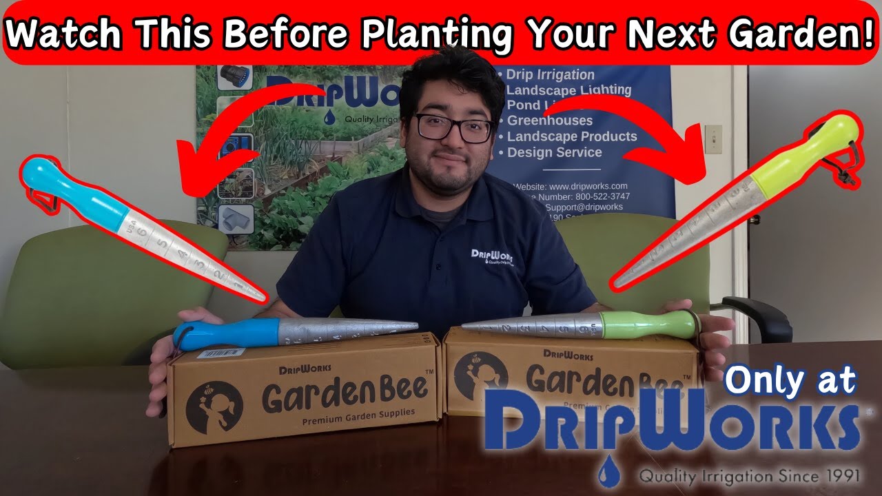 The ultimate tool for planting bulbs, seeds, or seedlings #Dibbler #gardeningtools