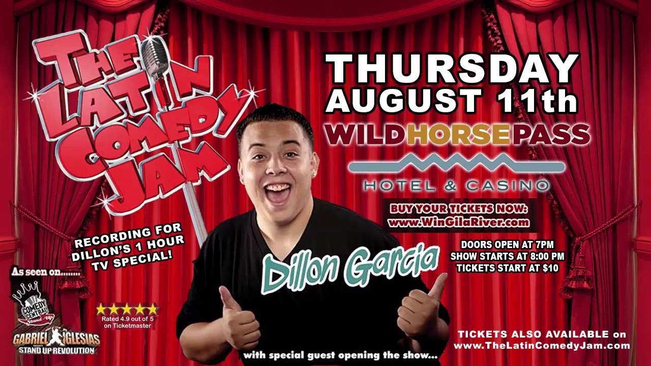 The Latin Comedy Jam Presents Dillon Garcia