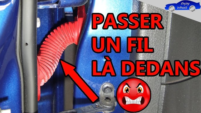 Tuto - Passer un câble d'alimentation de la batterie à l'habitacle ...