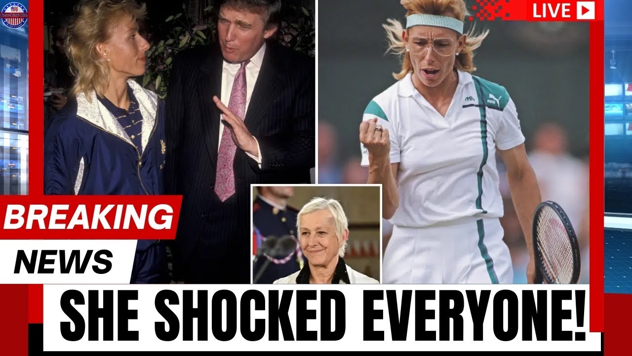 Martina Navratilova Shocking Comments Rock Tennis & Politics! 🔴 LIVE BREAKING NEWS