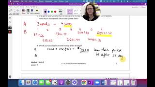 Alg1 Unit5 Lesson1