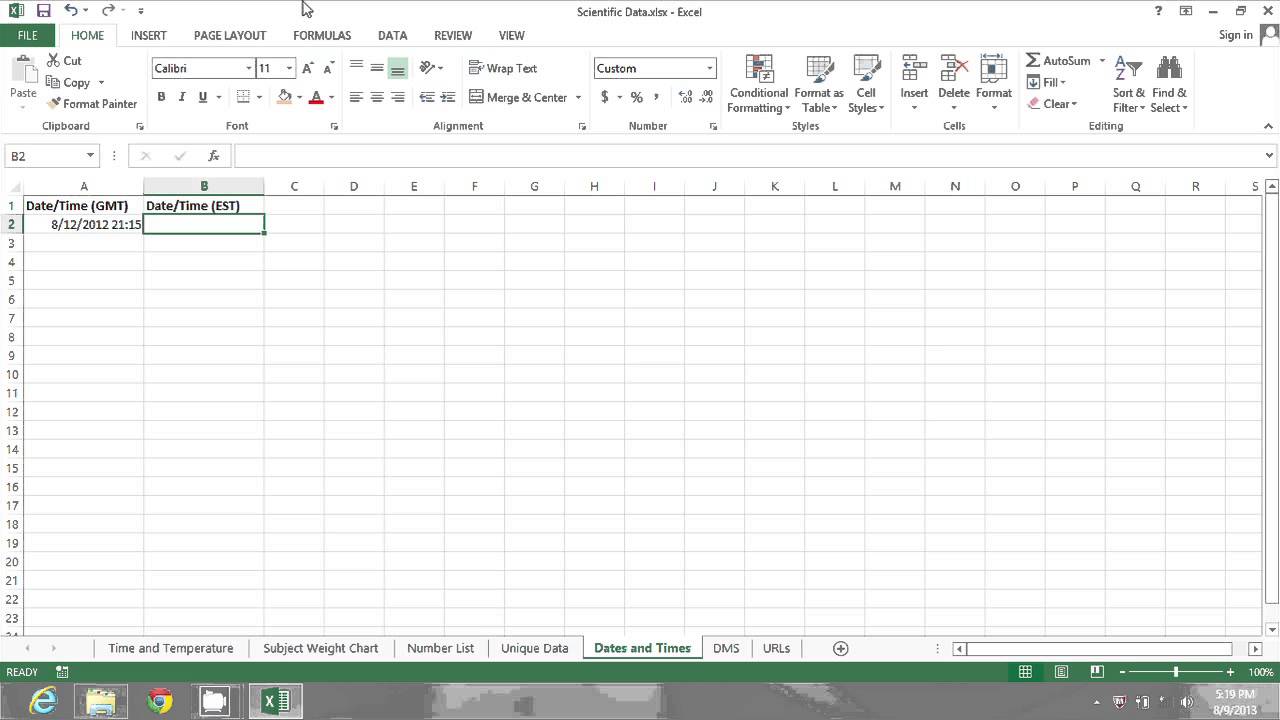 Gmt To Est Time Conversion Chart