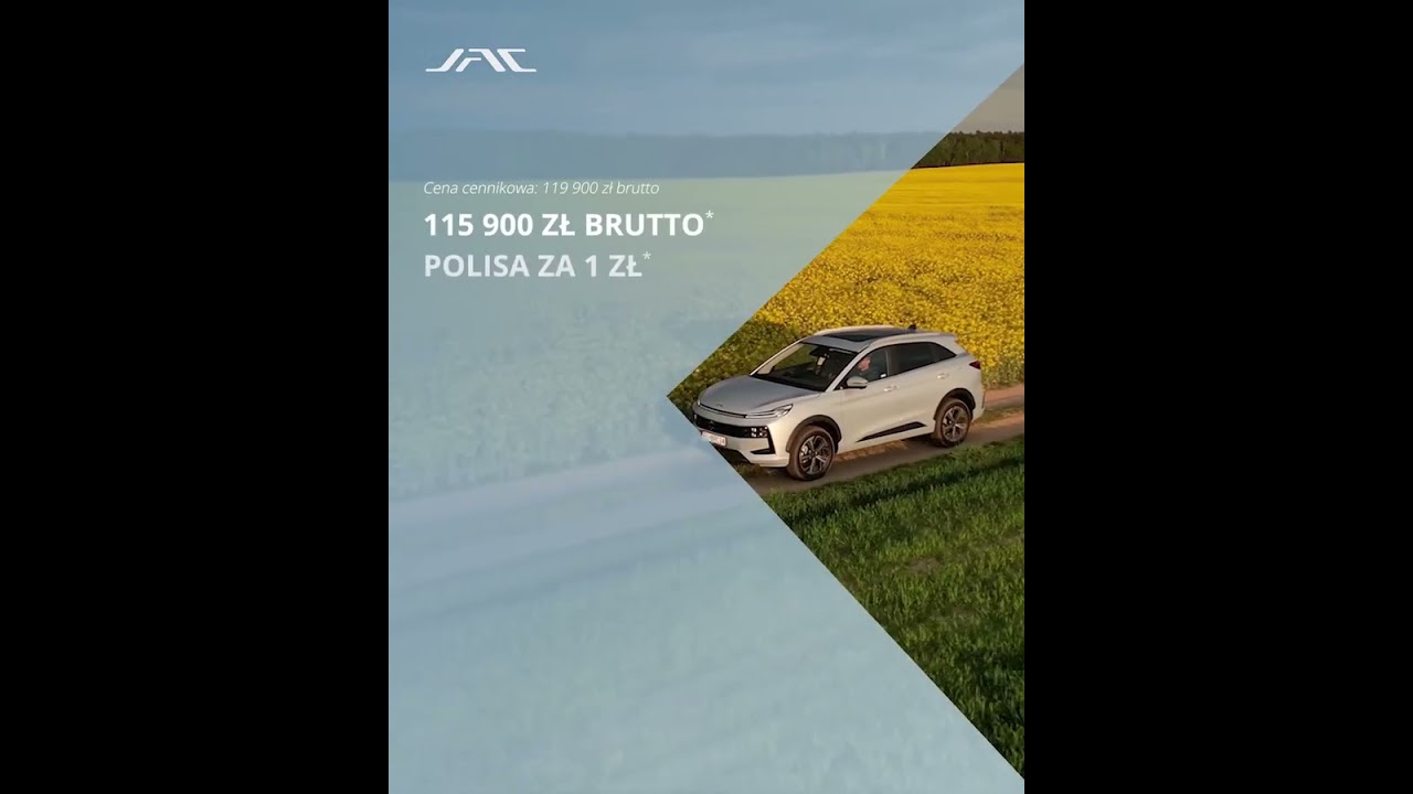 JAC JS6 zaskakuje wyposażeniem, komfortem i&nbsp;ceną. Sprawdź samochód, który&nbsp;zmienia spojrzenie na&nbsp;nowoczesne SUV-y.

📍 Zapraszamy do&nbsp;salonu JAC w&nbsp;Białymstoku.
🚗 Umów jazdę testową i&nbsp;poznaj JAC JS6 z&nbsp;bliska!

#JACJS6 #JACBiałystok #SUVPremium #SUVZa115900 #ChińskieSamochody #Motoryzacja #Podlasie