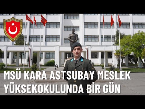 MSÜ Kara Astsubay Meslek Yüksekokulunda Bir Gün