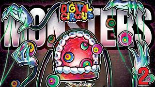 Designing EVEN MORE HORRIFIC Abstracted Forms for The Amazing Digital Circus Cast (Part 2)