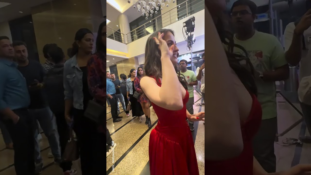 "Celebrity in a Gorgeous Red Dress: Bold, Beautiful & Timeless Elegance"