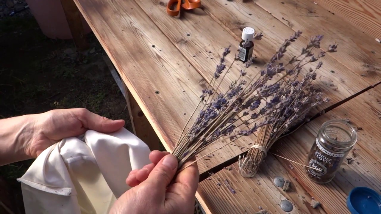 Herb Sachet safe herbal moth repellent YouTube