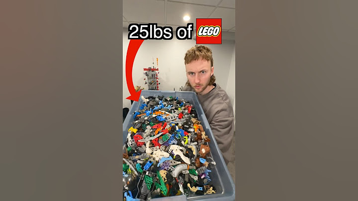 I Bought 25lbs of LEGO… But Didn’t Expect THIS