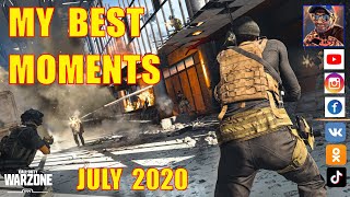 My best moments in Call of Duty WarZone July 2020