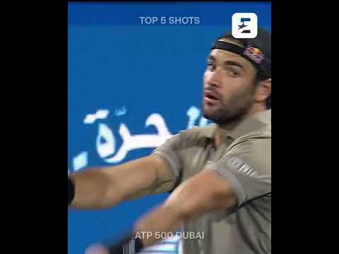 🔥 Les plus beaux points du tournoi de Dubaï #tennis #ATP #shorts