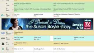 Anthony Cannon - TV Guide Song; 6:30pm on 12-12-2009