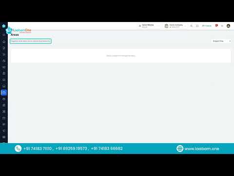 Areas Tutorial