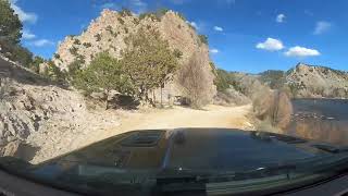 Riding through Ruby Mountain Campgrounds