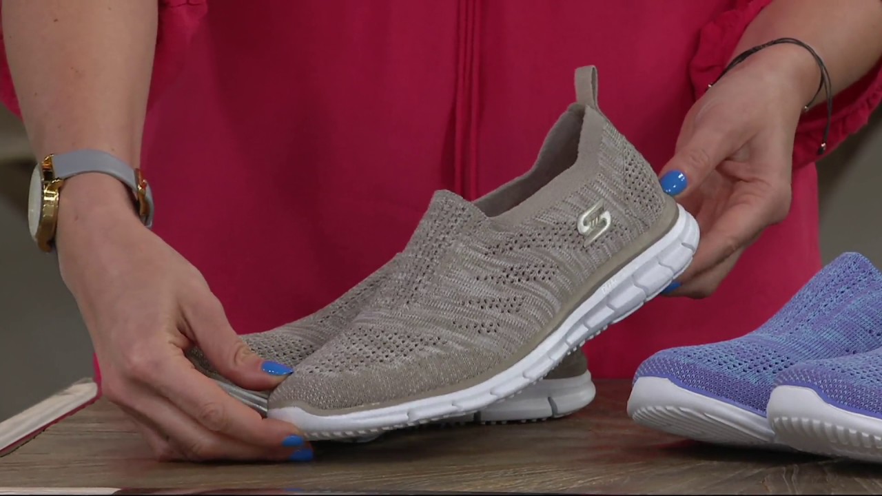 qvc skechers slip on