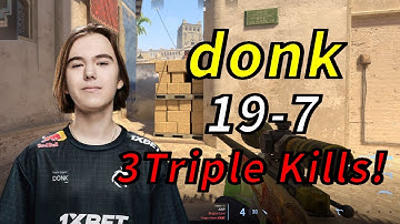 CS2 donk POV Faceit Mirage (19-7) | 24/07/24 #cs2 #demo