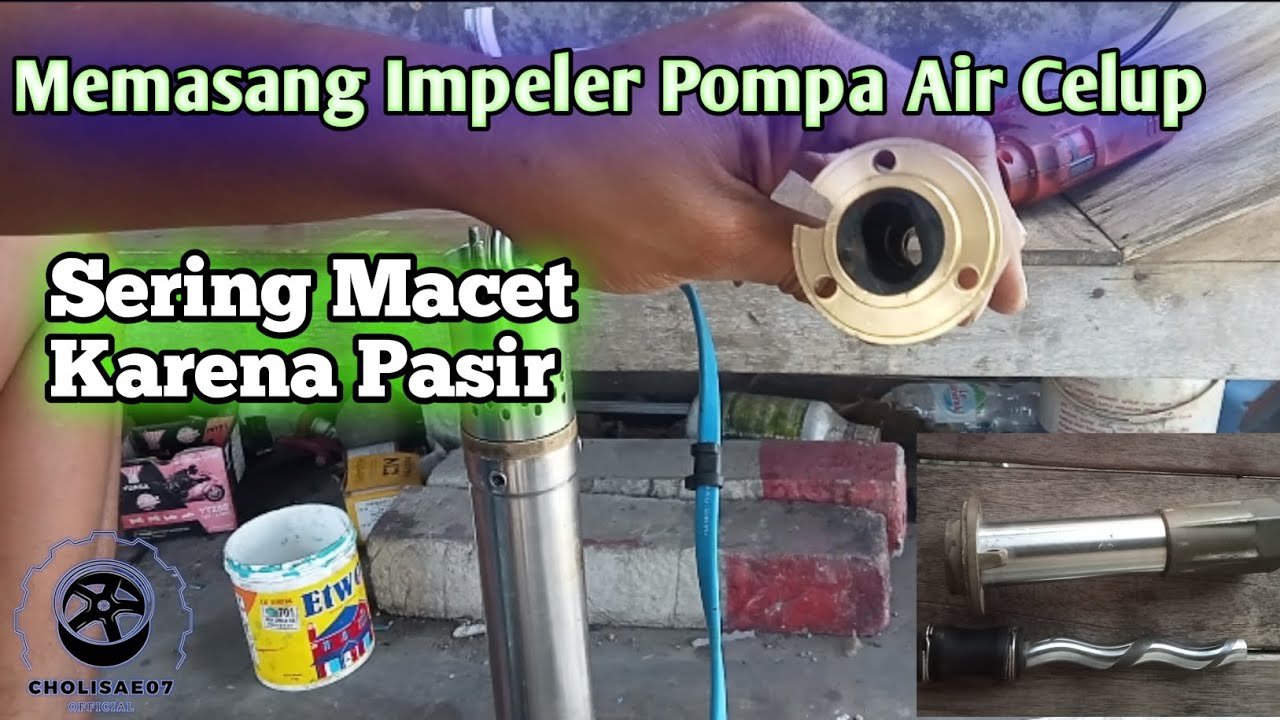 Memperbaiki Pompa Air Sibel || Inoto 0.5hp Tipe Ulir