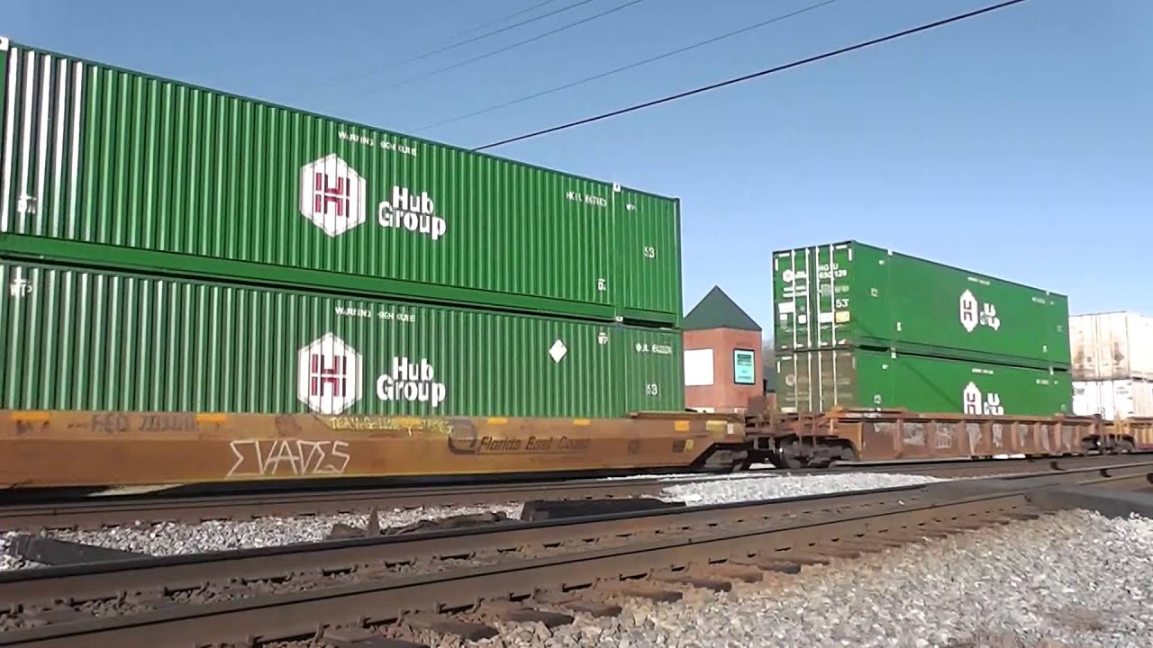 Union Pacicic Northbound Intermodal Train#226/G90(HD)Austell,Ga.1-20-2014 Part#3 - YouTube