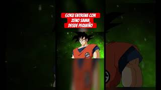 Goku entrena con Zen Chan 🤯 #goku #zenosama #diosdeladestruccion