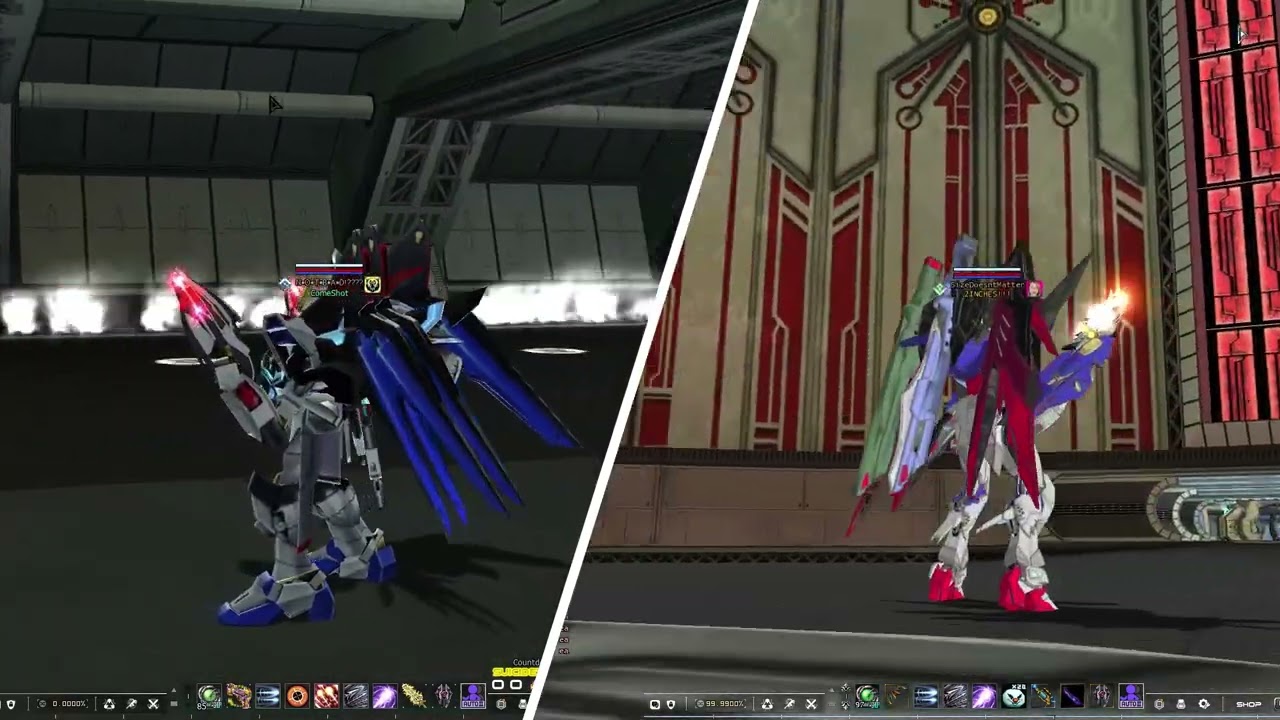 RF Online - Accretia - Gundam skins