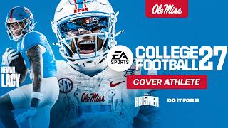 Behind the Scenes with Kewan Lacy at the EA Sports College Football 27 Cover Shoot