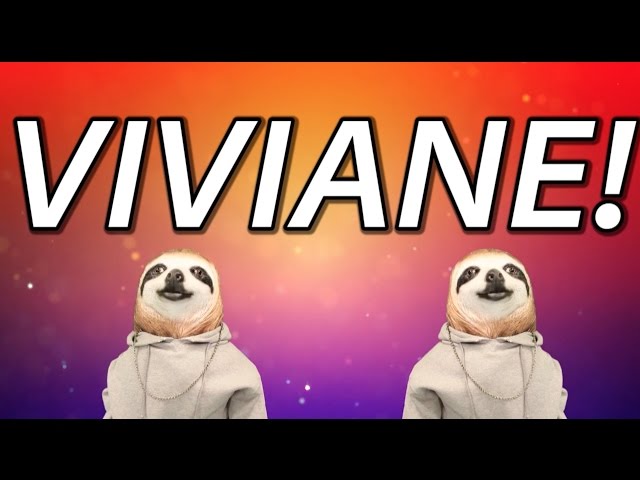 HAPPY BIRTHDAY VIVIANE! - SLOTH HAPPY BIRTHDAY RAP