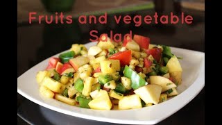 Fruits and vegetable salad / സാലഡ് ഇഷ്ടമില്ലാത്തവരും ഇതു കഴിച്ചു പോകും / Healthy Salad
