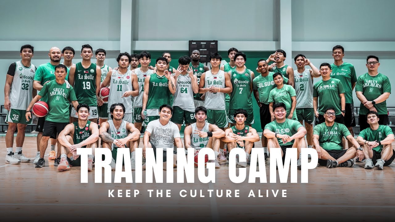 KEEP THE CULTURE ALIVE | Training Camp | DLSU Green Archers