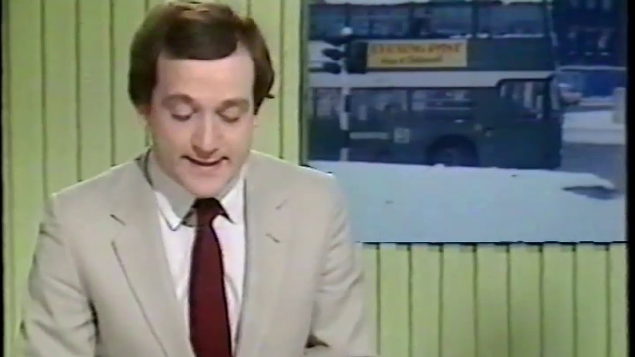 Local HTV News December 1981 - snow