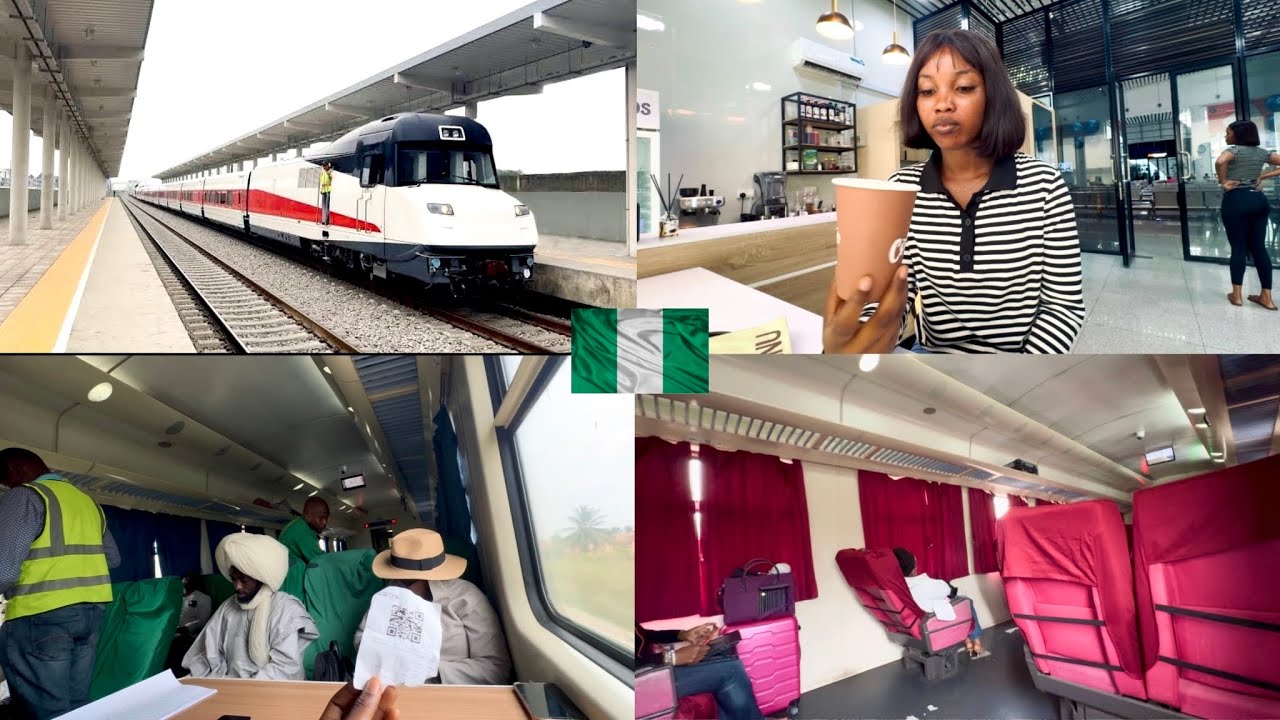 Я прокатился на междугороднем поезде в Нигерии — от стандартного до первого класса! 🇳🇬 Стоит ли э...