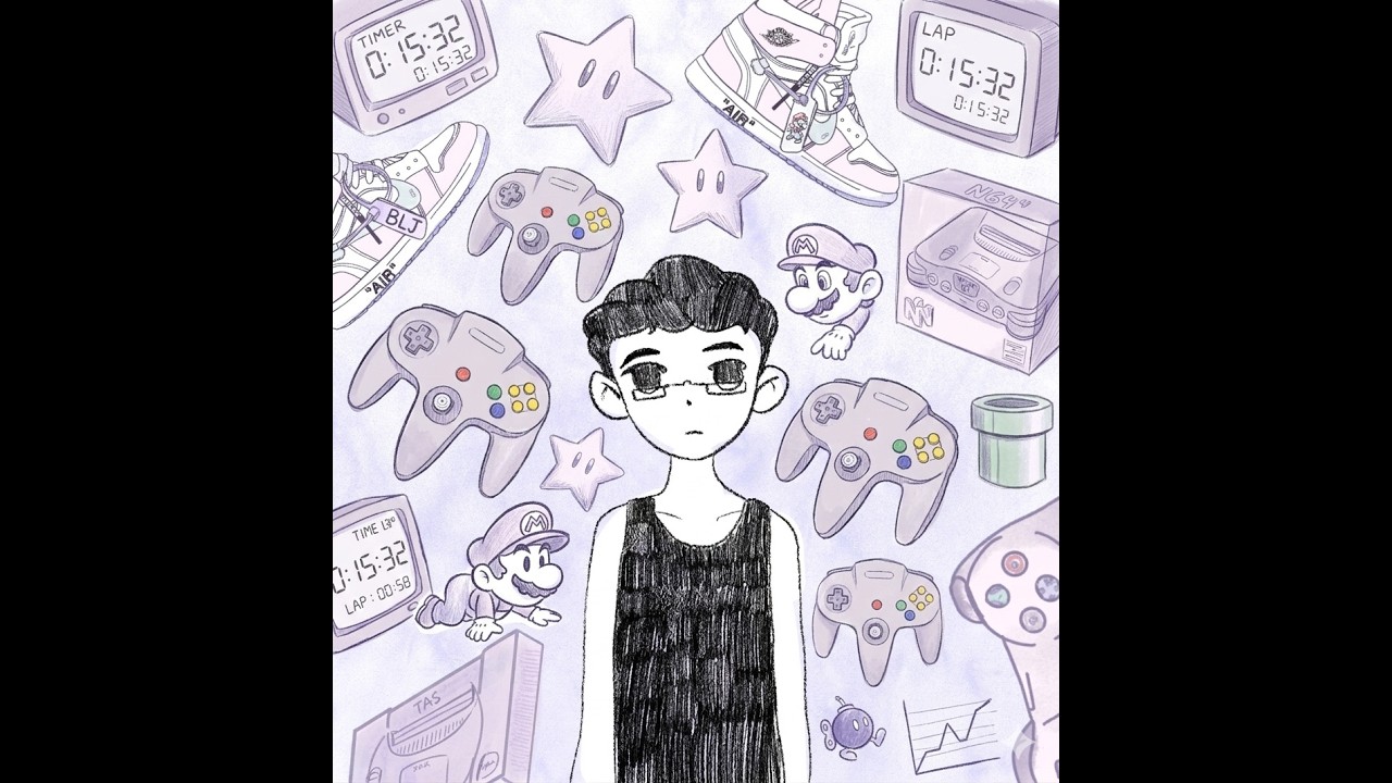 Super Mario 64 Run 16 stars by Deku