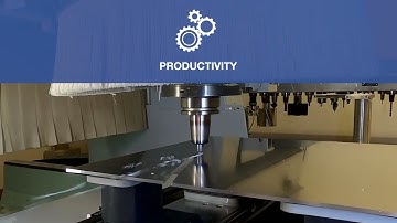 CNC processing of aluminium sheets (4 mm) with Leitz diamond router cutters