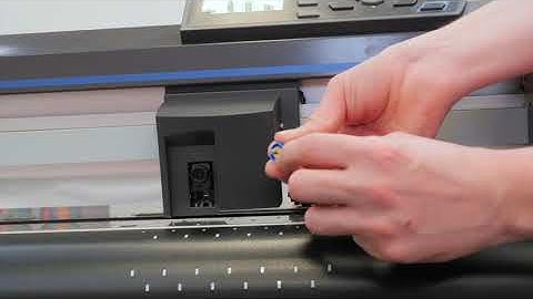 How to change the blade || Graphtec FC8600 Cutter/Plotter
