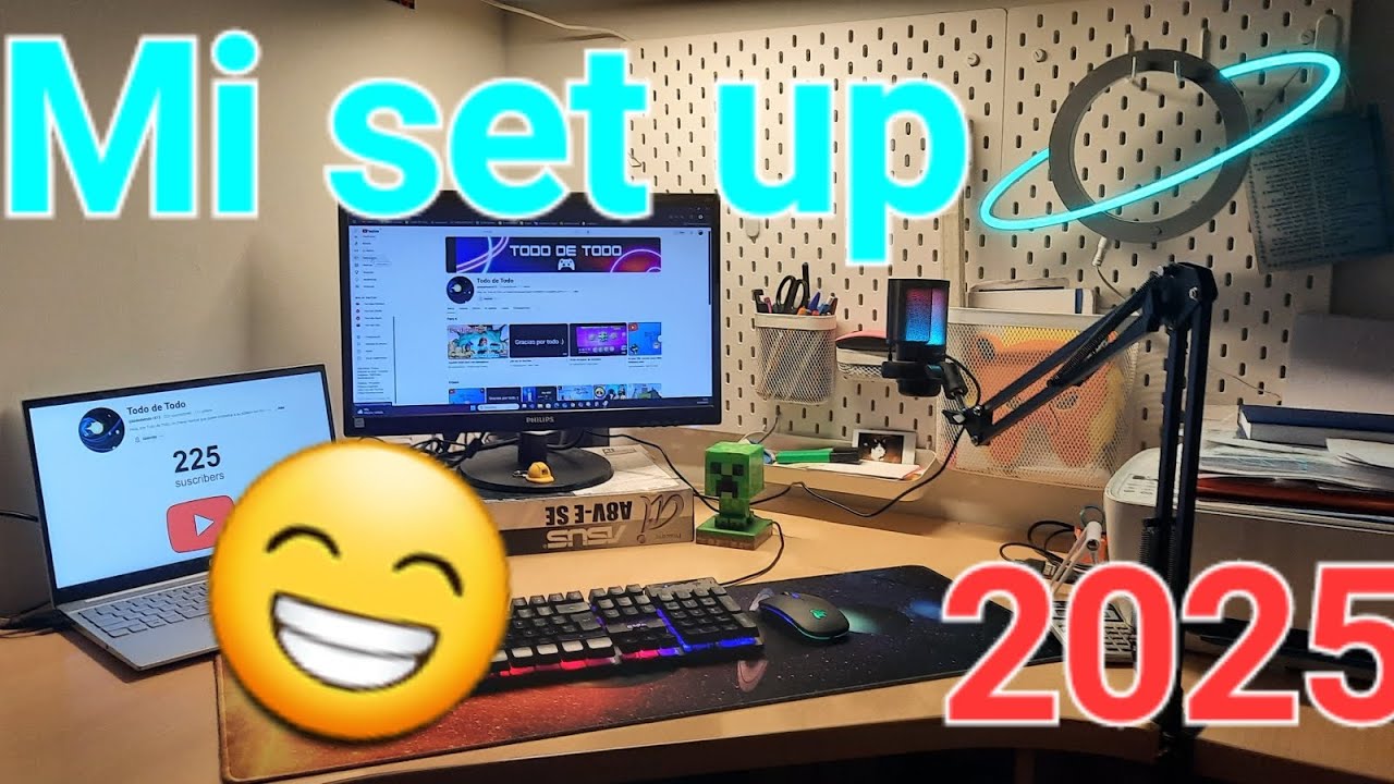 Mi nuevo set up versión 2025 - YouTube