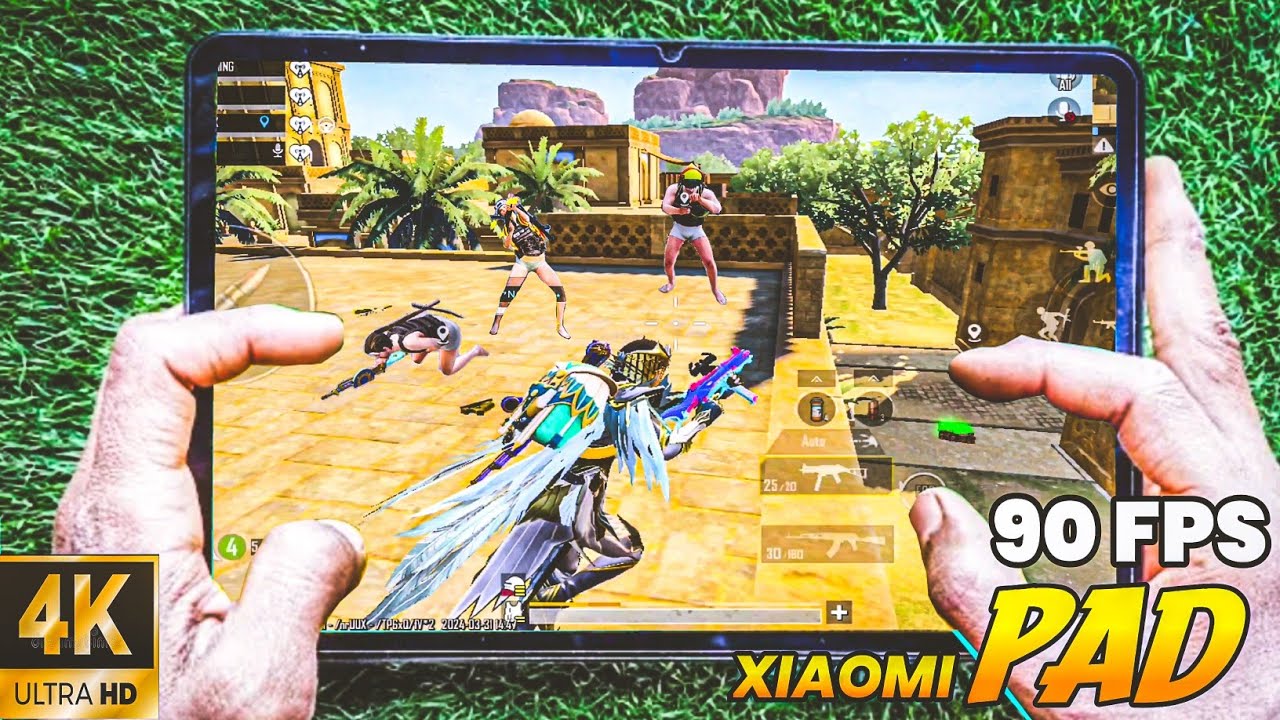Xiaomi Pad 6 Pubg Test 🔥 Smooth + Extream 60 Fps | Mi Pad 6 Review ...