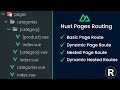 Nuxt Pages Routing Masterclass: From Basic Routes to Advanced Dynamic Nested Routes