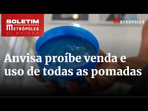 Anvisa proíbe venda e uso de todas as pomadas para modelar cabelos | Boletim Metrópoles 1º