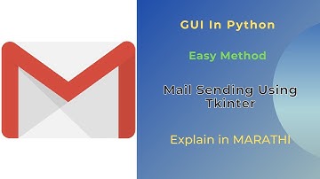 Mail Sending Using Tkinter | Python | Python project for beginners